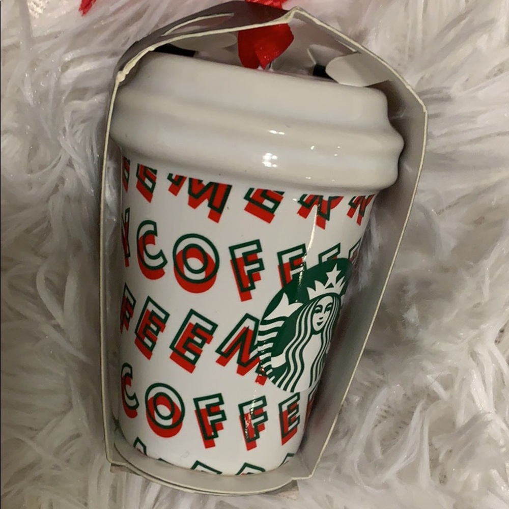 Starbucks Christmas ornaments